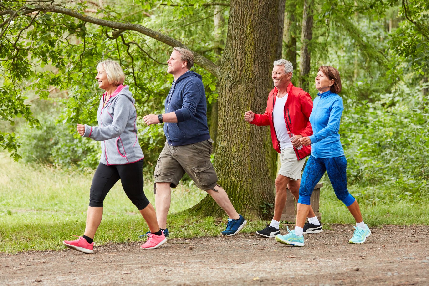 Seniors Walking, Gait, Atlantic PT Torrance